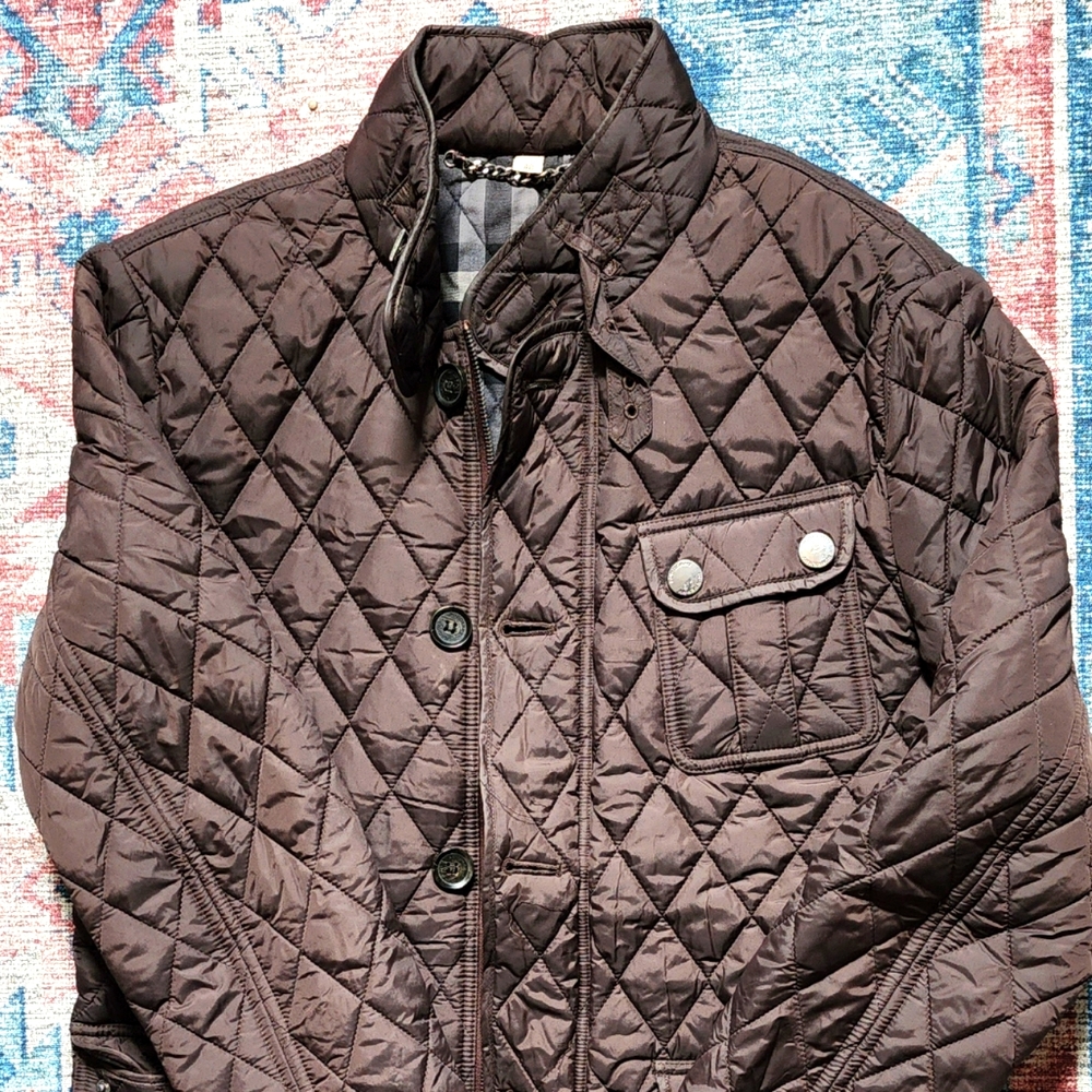 Brown Burberry jacket!